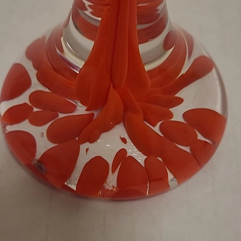 Beautiful Art Glass Ring Holder